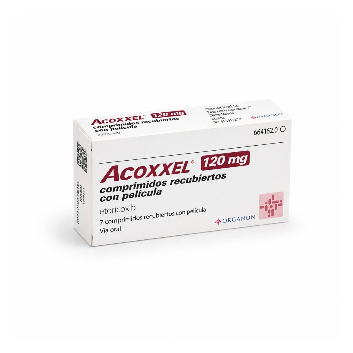 Акоксел (Acoxxel) — эторикоксиб 120 мг, таблетки, 7 шт