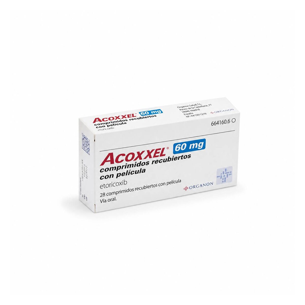 Акоксел (Acoxxel) — эторикоксиб 60 мг, таблетки, 28 шт