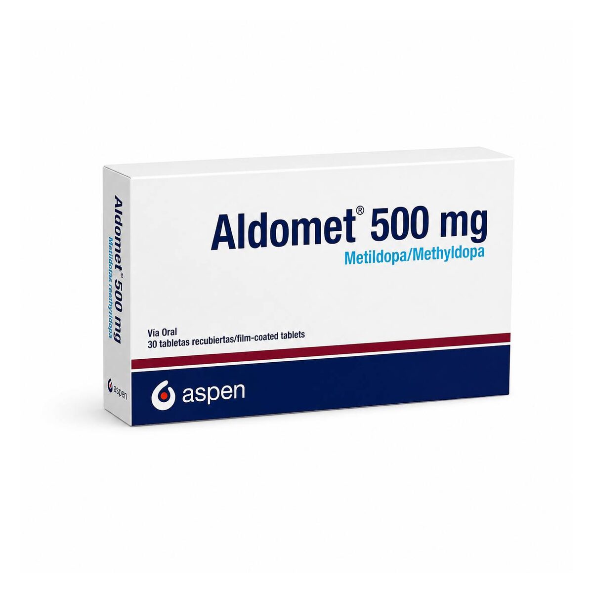 Альдомет форте (Aldomet Forte) — Метилдопа, 500 мг, 30 таблеток