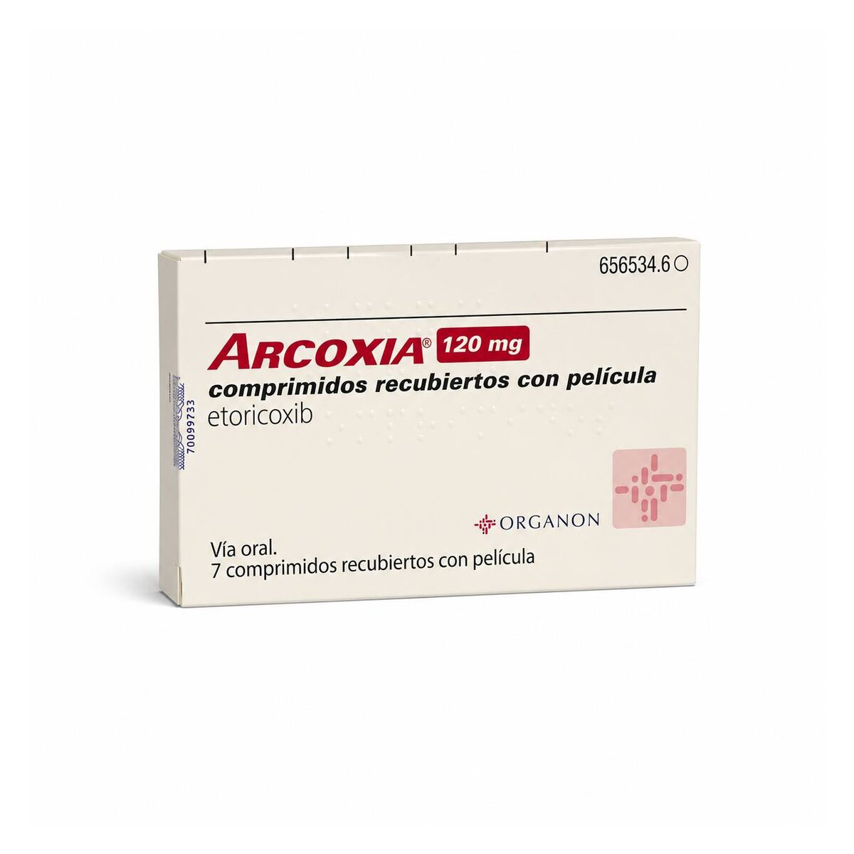 Аркоксиа (Arcoxia) — Эторикоксиб, 120 мг, таблетки, 7 шт