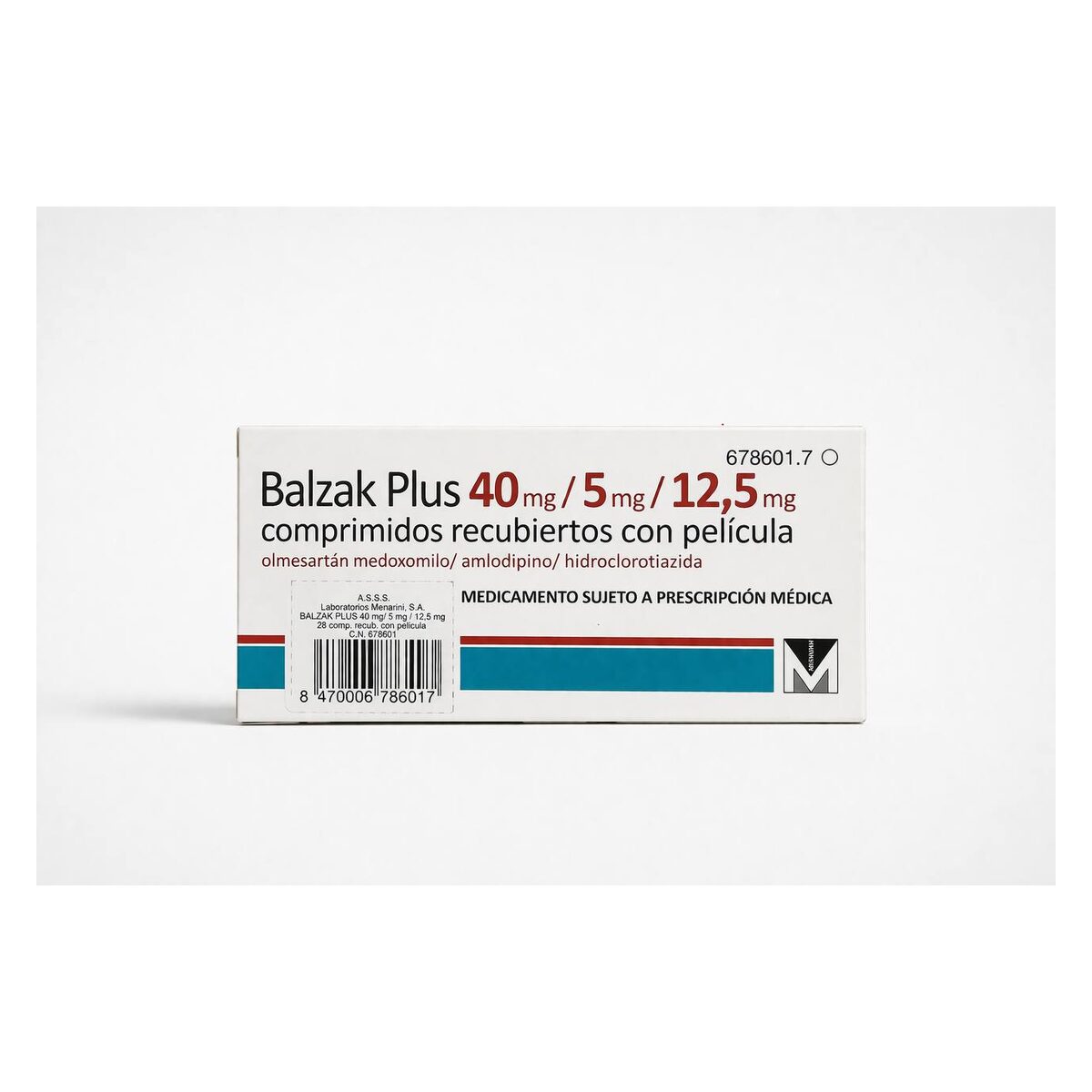Балзак Плюс (Balzak Plus) 40/5/12,5 мг — таблетки, 28 таблеток