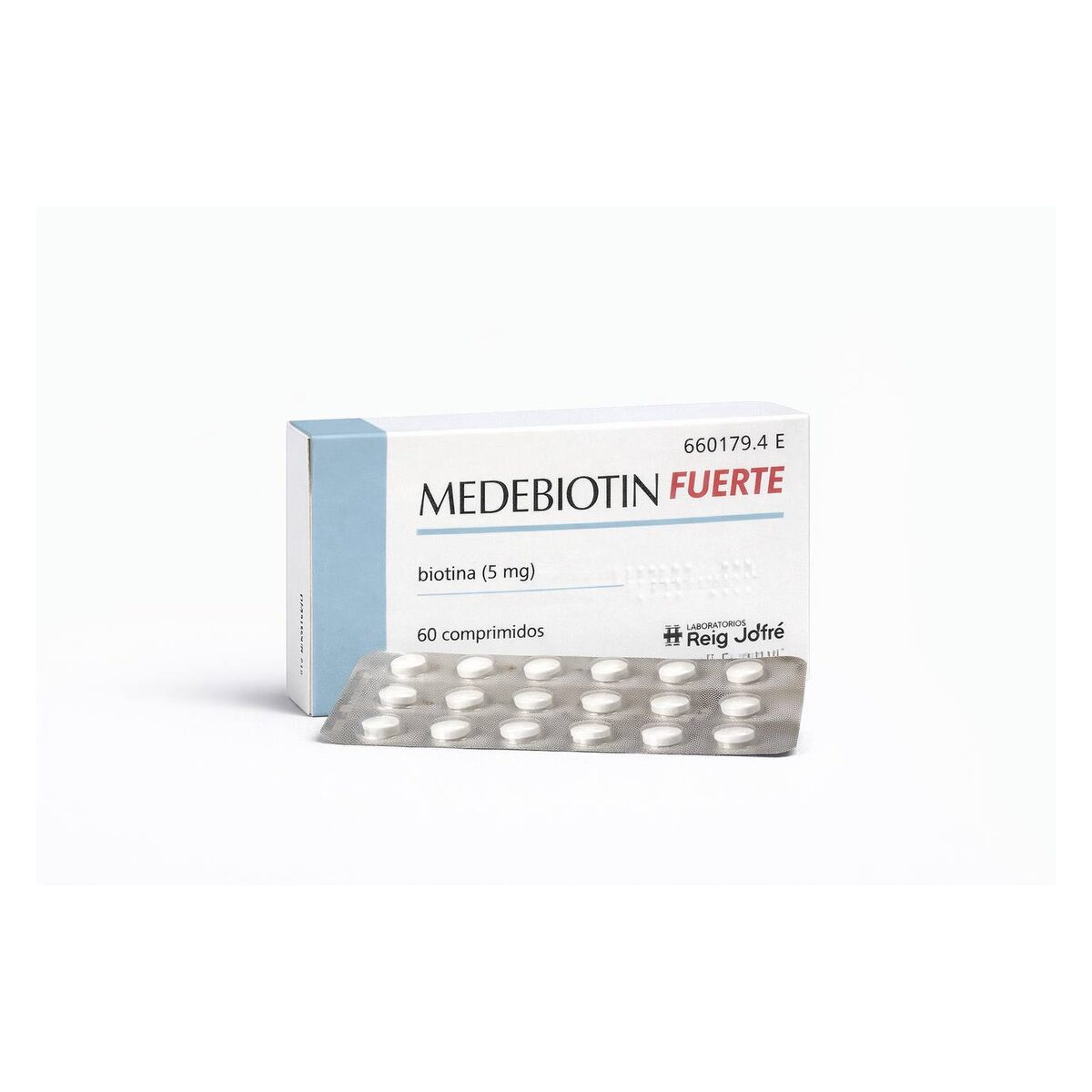 Медебиотин (Medebiotin) — биотин 5 мг, таблетки, 60 таблеток