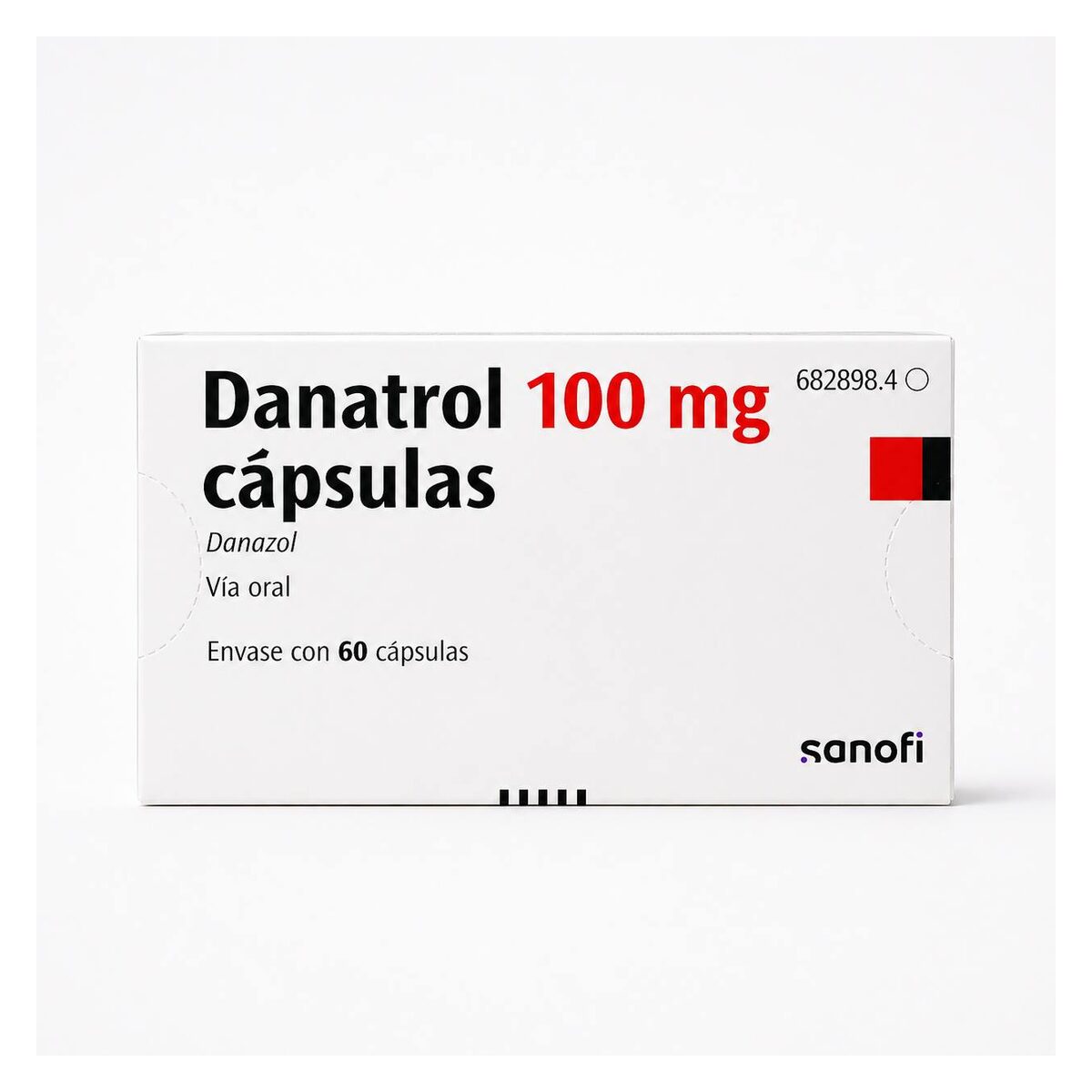 Данатрол (Danatrol) 100 мг — капсулы с даназолом, 60 шт