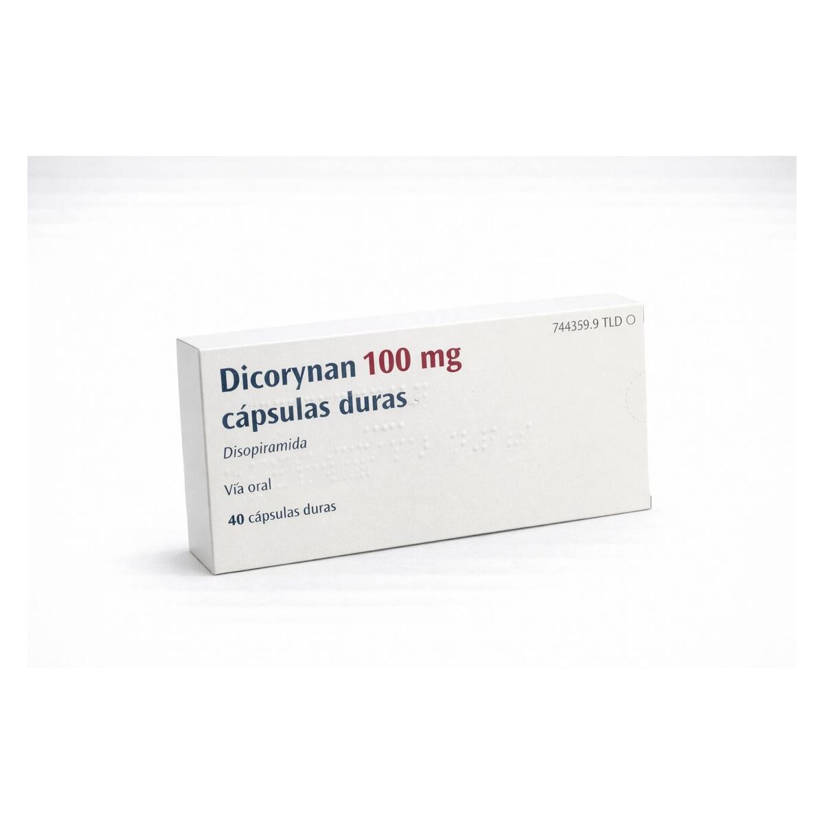 Дикоринан (Dicorynan) — дизопирамид 100 мг, капсулы, 40 капсул