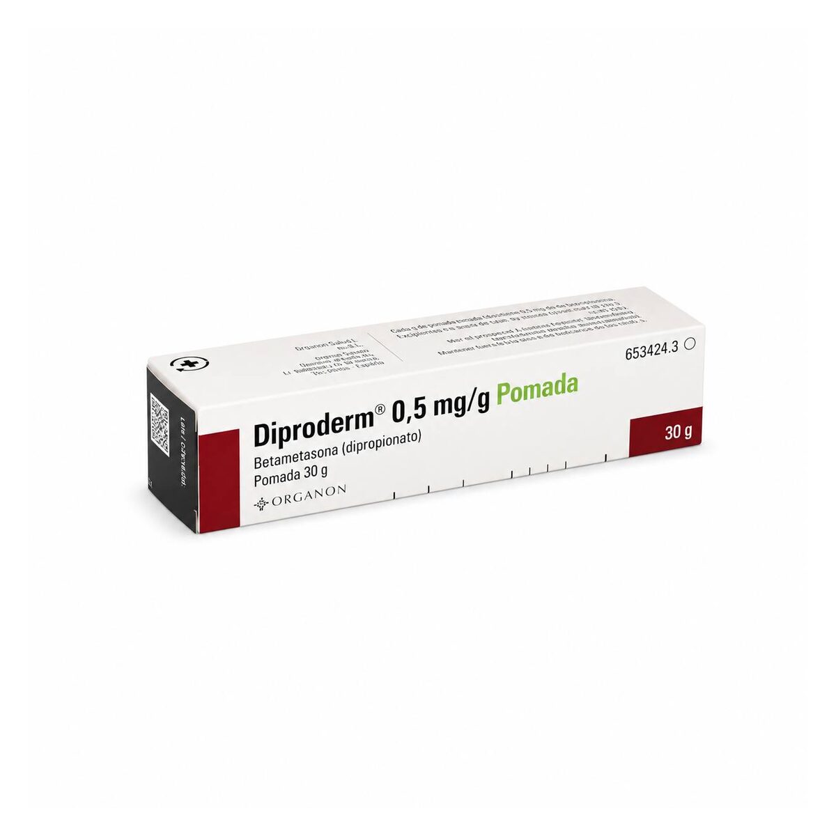 Дипродерм (Diproderm) — Бетаметазон, 0,5 мг/г, мазь, 30 г