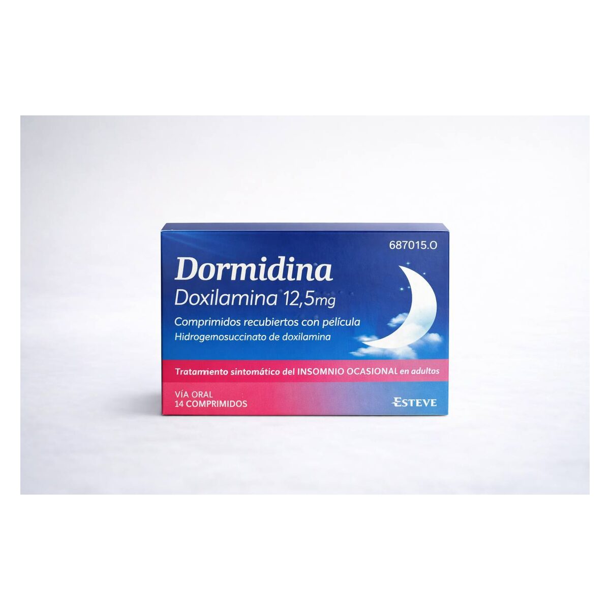Дормидина (Dormidina) — доксиламина сукцинат 12,5 мг, таблетки, 14 таблеток