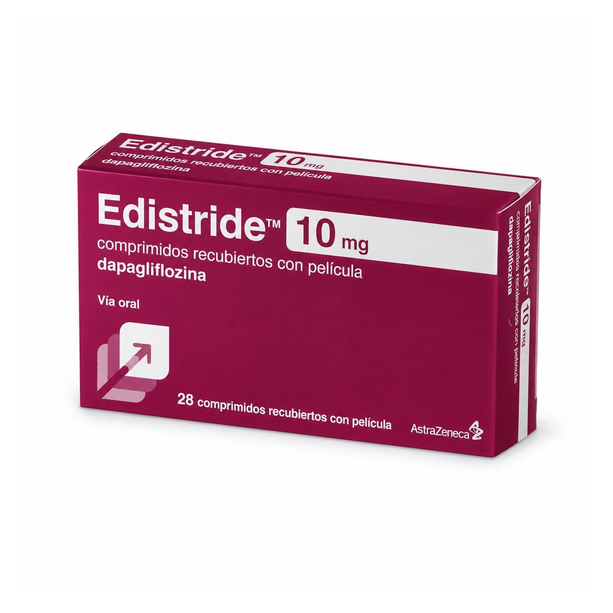Эдистрайд (Edistride) — Дапаглифлозин, 10 мг, таблетки, 28 шт