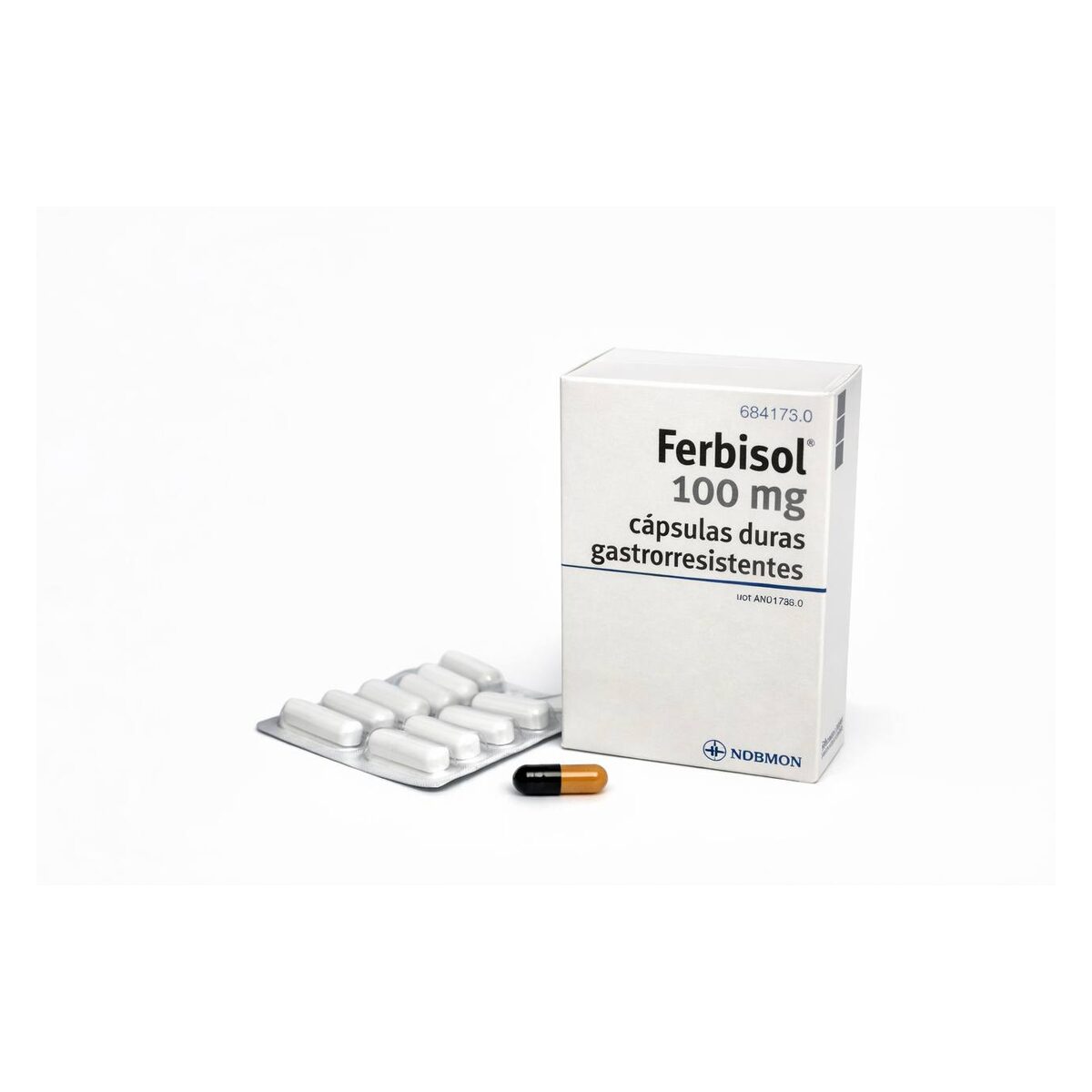 Фербисол (Ferbisol) — железо 100 мг, гастрорезистентные капсулы, 50 шт