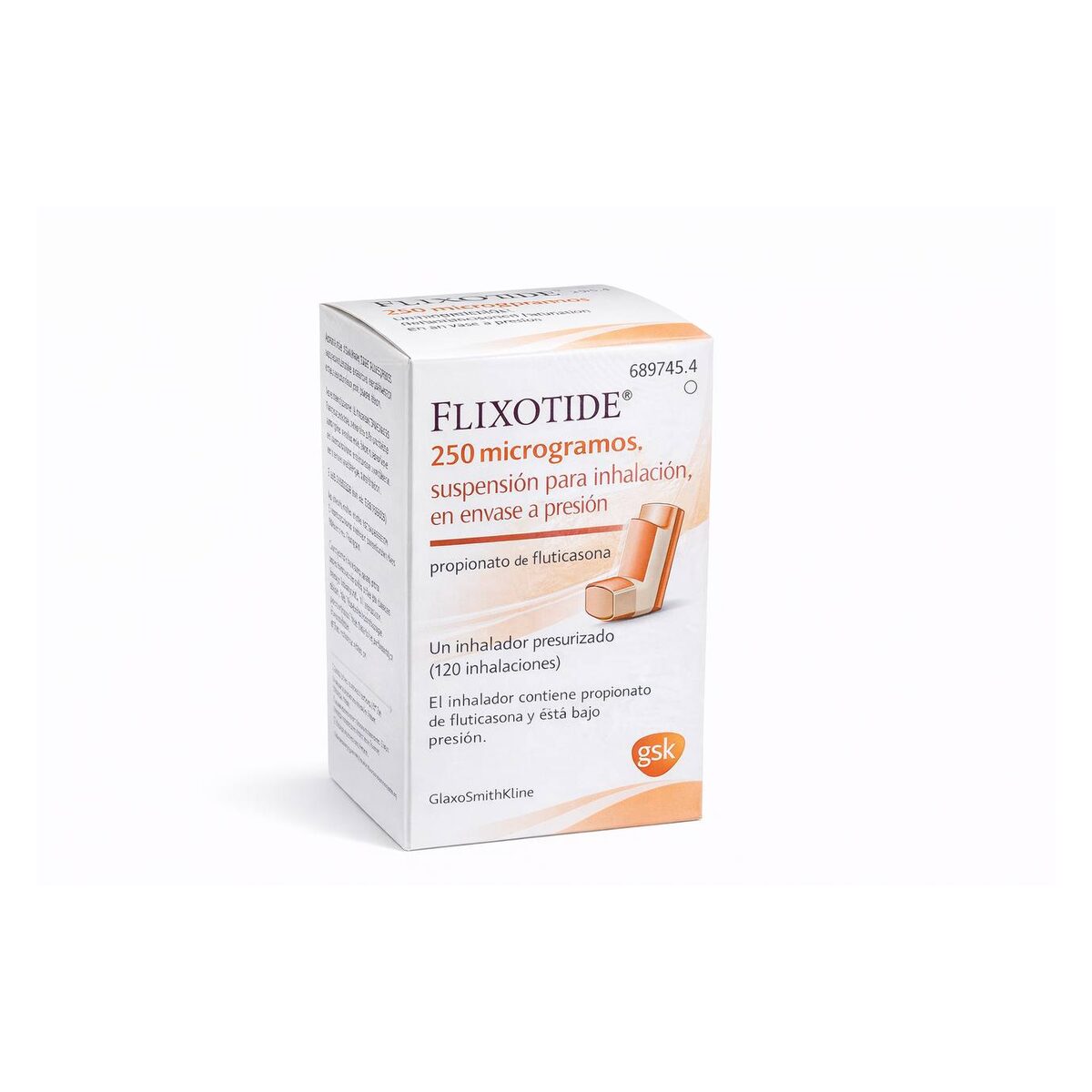 Фликсотид (Flixotide) — Флутиказон, 250 мкг, суспензия для ингаляций, 120 доз