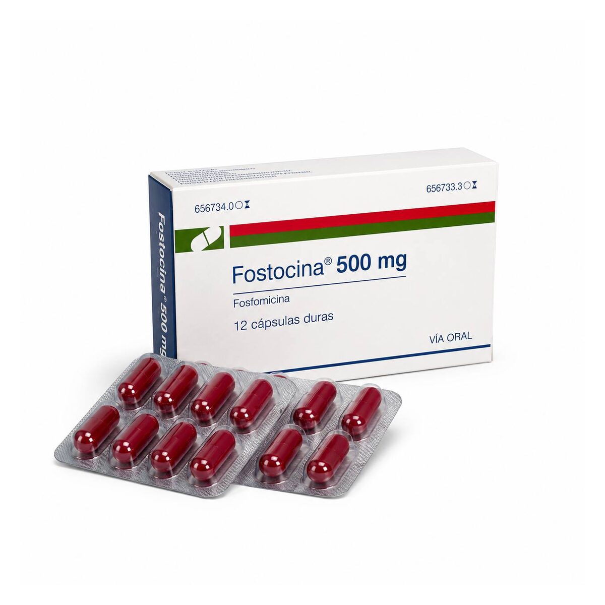Фостоцина (Fostocina) — фосфомицин (Fosfomycin) 500 мг, капсулы, 12 капсул