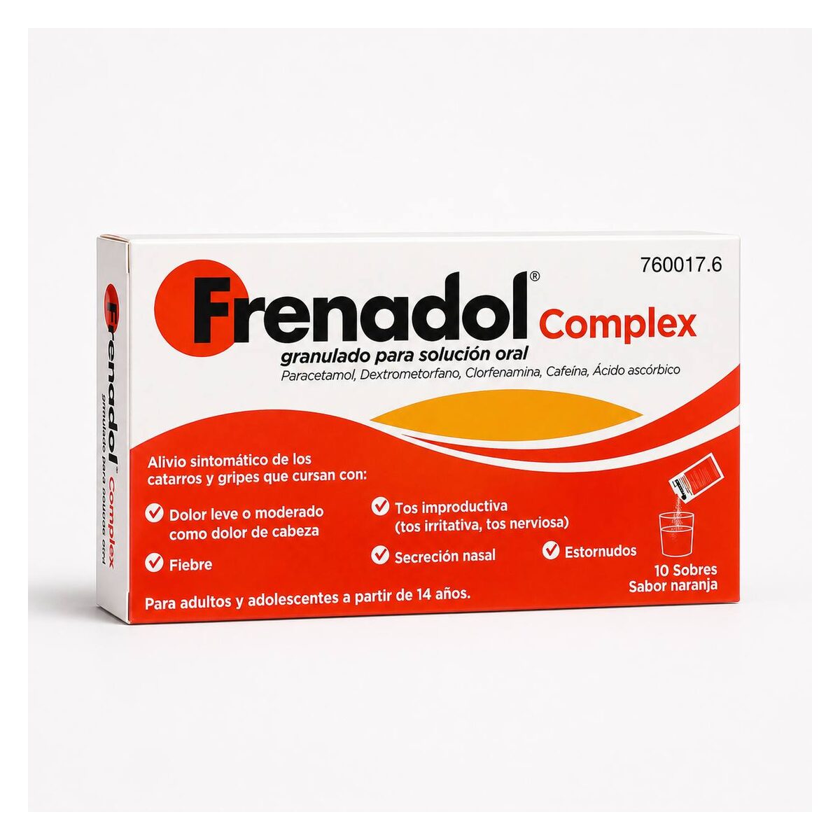Френадол Комплекс (Frenadol Complex) — гранулы для раствора, 10 саше