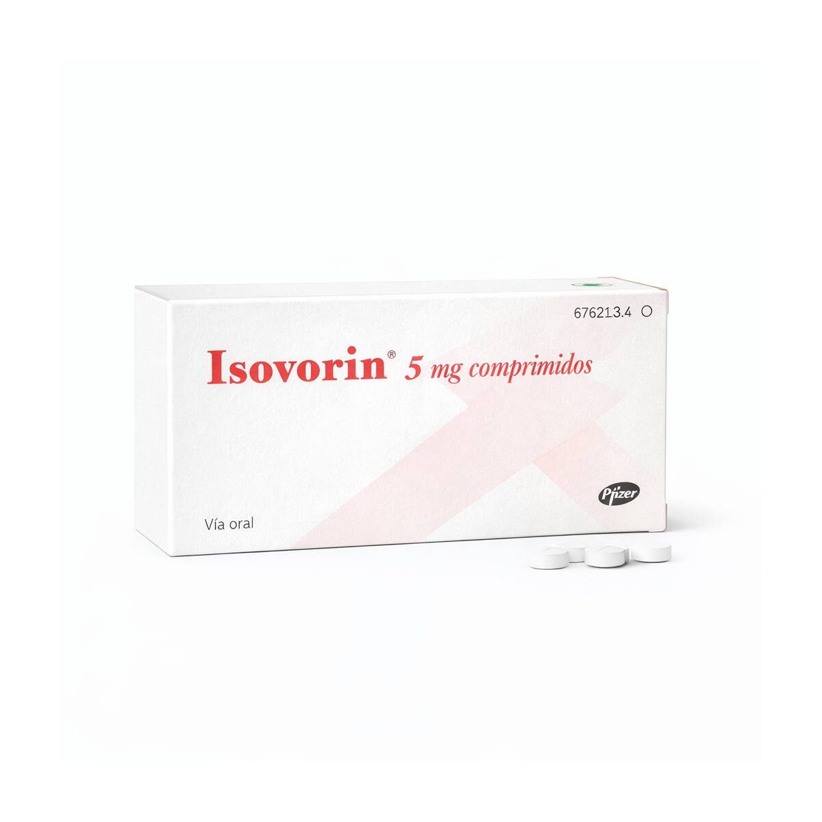 Изоворин (Isovorin) — левофолиновая кислота (в форме кальция левофолината) 5 мг, Таблетки, 30 таблеток в блистерах алюминий/PVC-PVDC