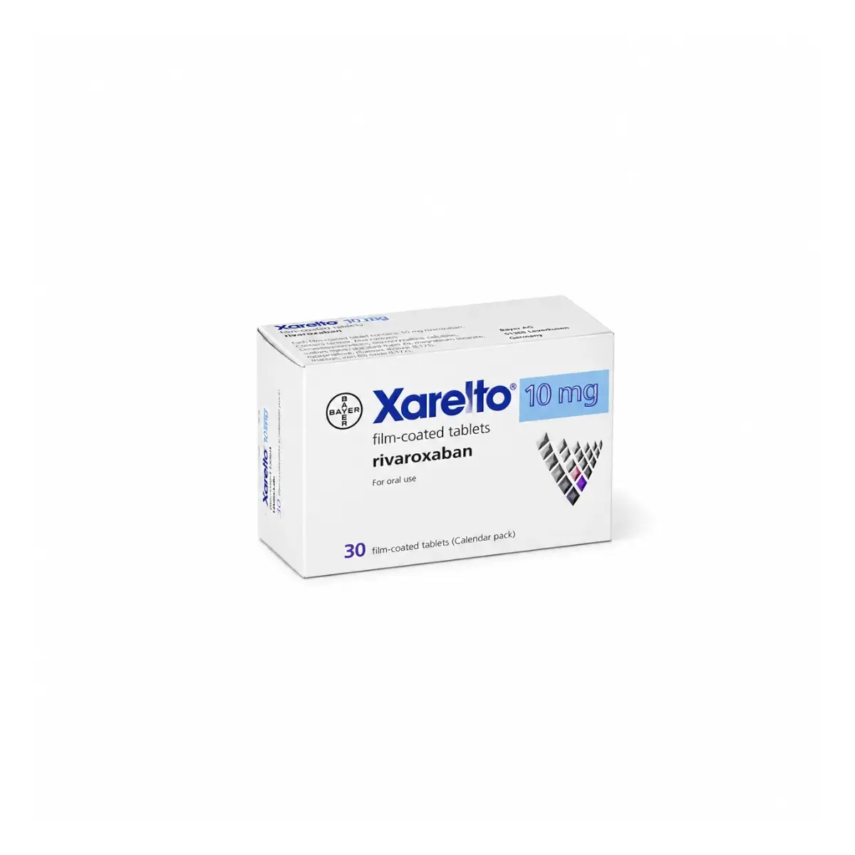 Ксарелто (Xarelto) — ривароксабан 10 мг, таблетки, 30 таблеток