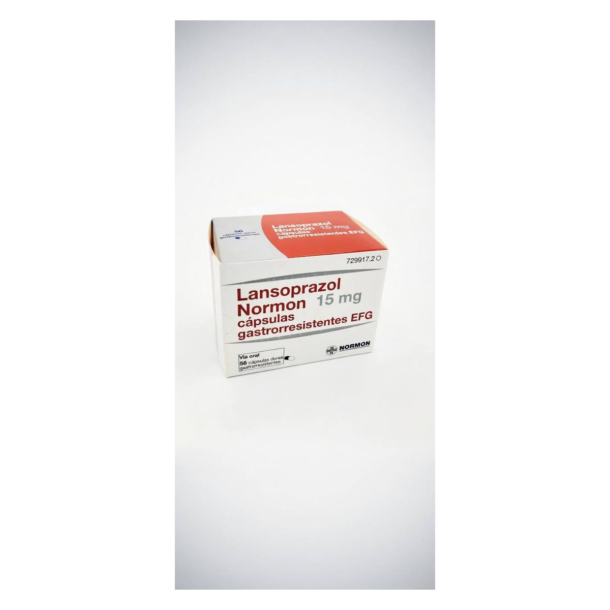 Лансопразол Нормон (Lansoprazol Normon) 15 мг, капсулы гастрорезистентные, 56 шт