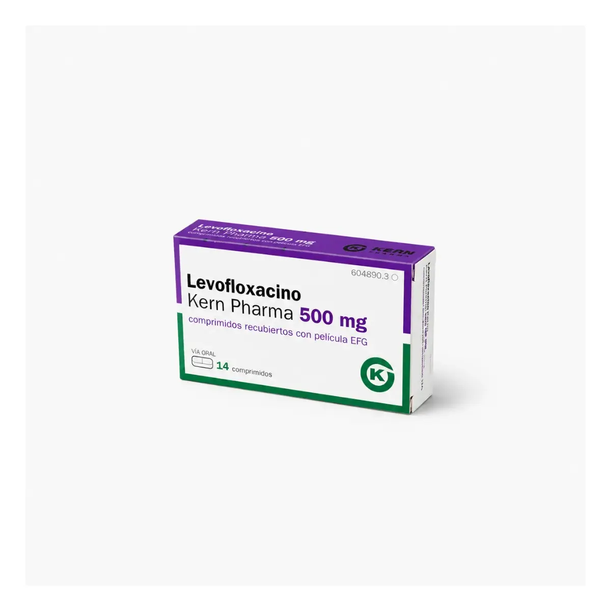 Левофлоксацин Kern Pharma 500 мг — таблетки, 14 таблеток