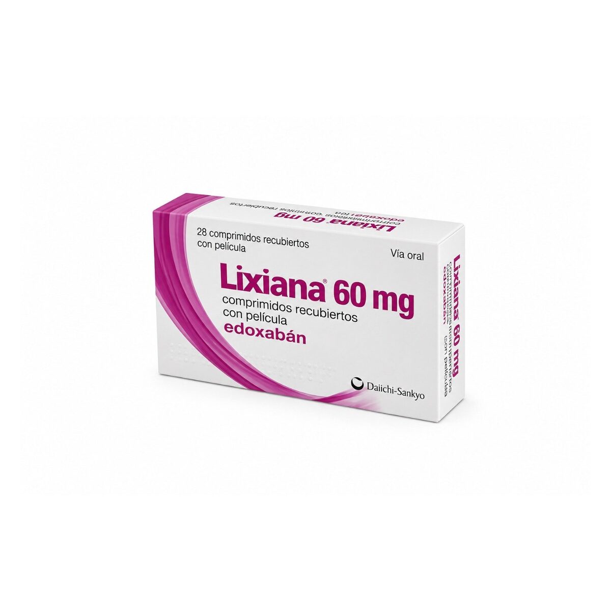 Ликсиана (Lixiana) — эдоксабан 60 мг, таблетки, 28 таблеток