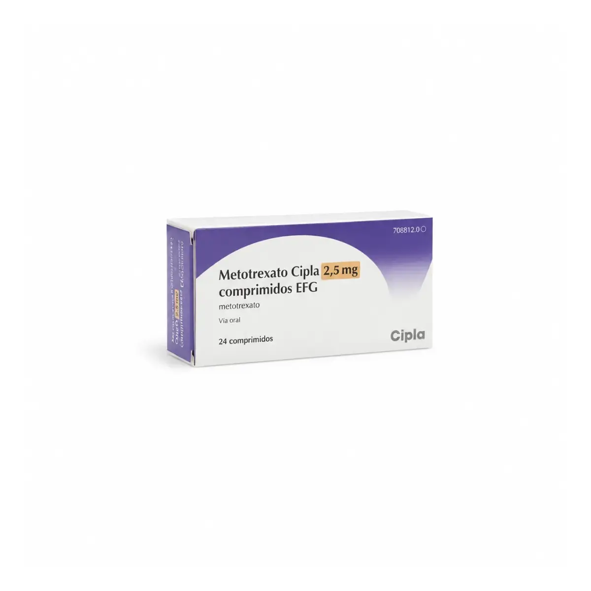Метотрексат Cipla (Metotrexato Cipla Semanal) — 2,5 мг, 24 таблетки