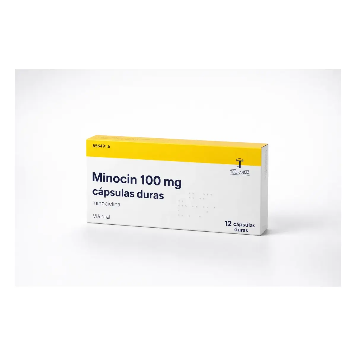 Миноцин (Minocin) — миноциклина гидрохлорид, 100 мг, капсулы, 12 шт