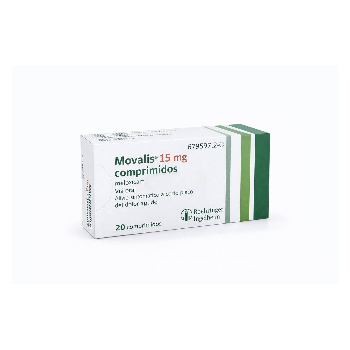 Мовалис (Movalis) — мелоксикам (Meloxicam) 15 мг, таблетки, 20 таблеток