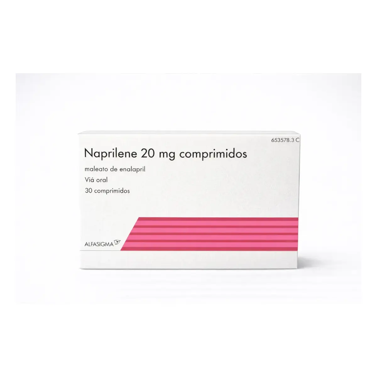 Наприлене (Naprilene) — Эналаприл, 20 мг, таблетки, 30 шт