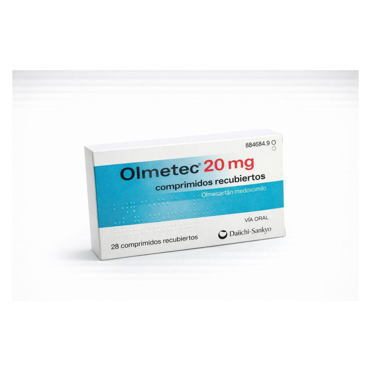 Олметек (Olmetec) — олмесартана медоксомил 20 мг, таблетки, 28 таблеток