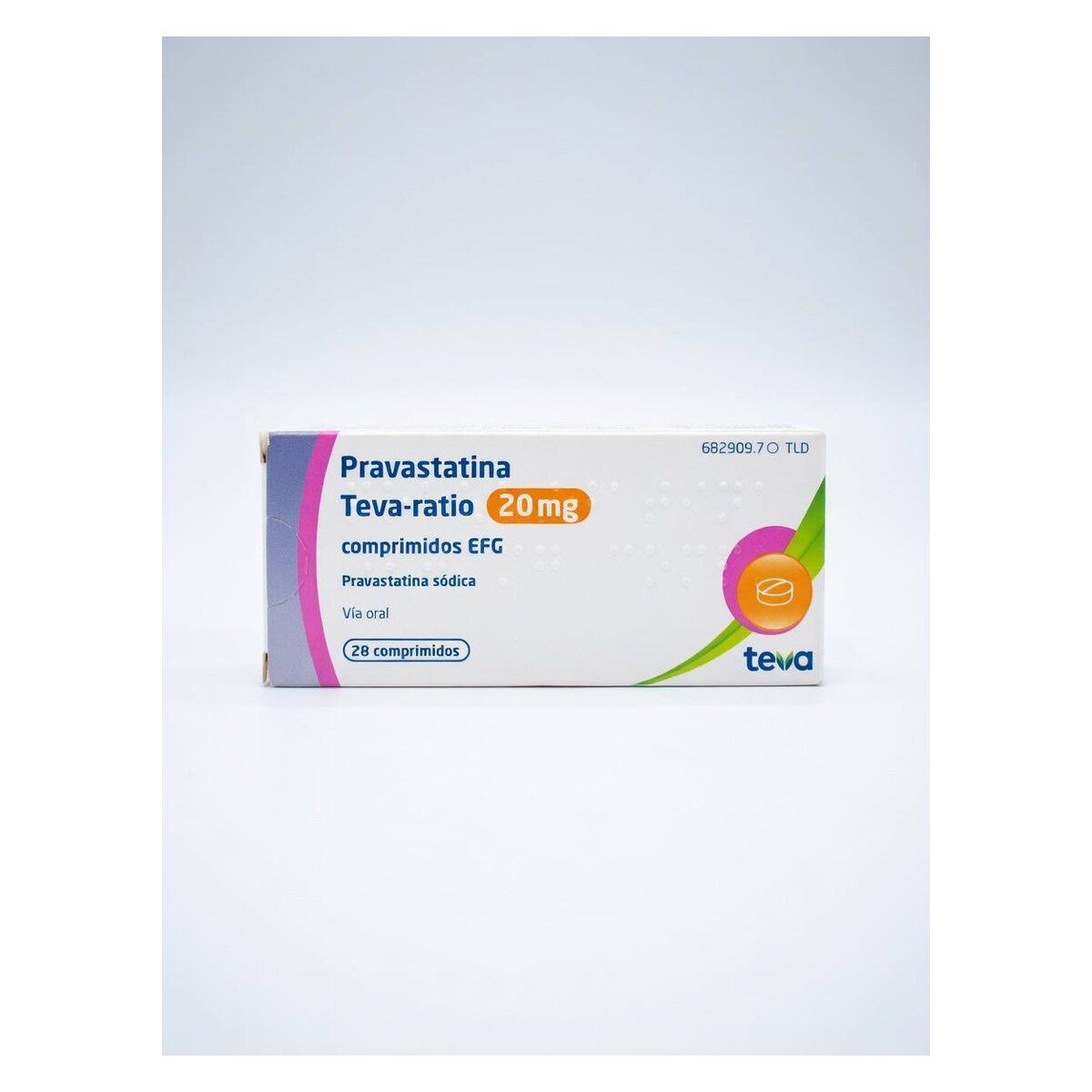 Правастатин (Pravastatin) 20 мг — таблетки, 28 таблеток