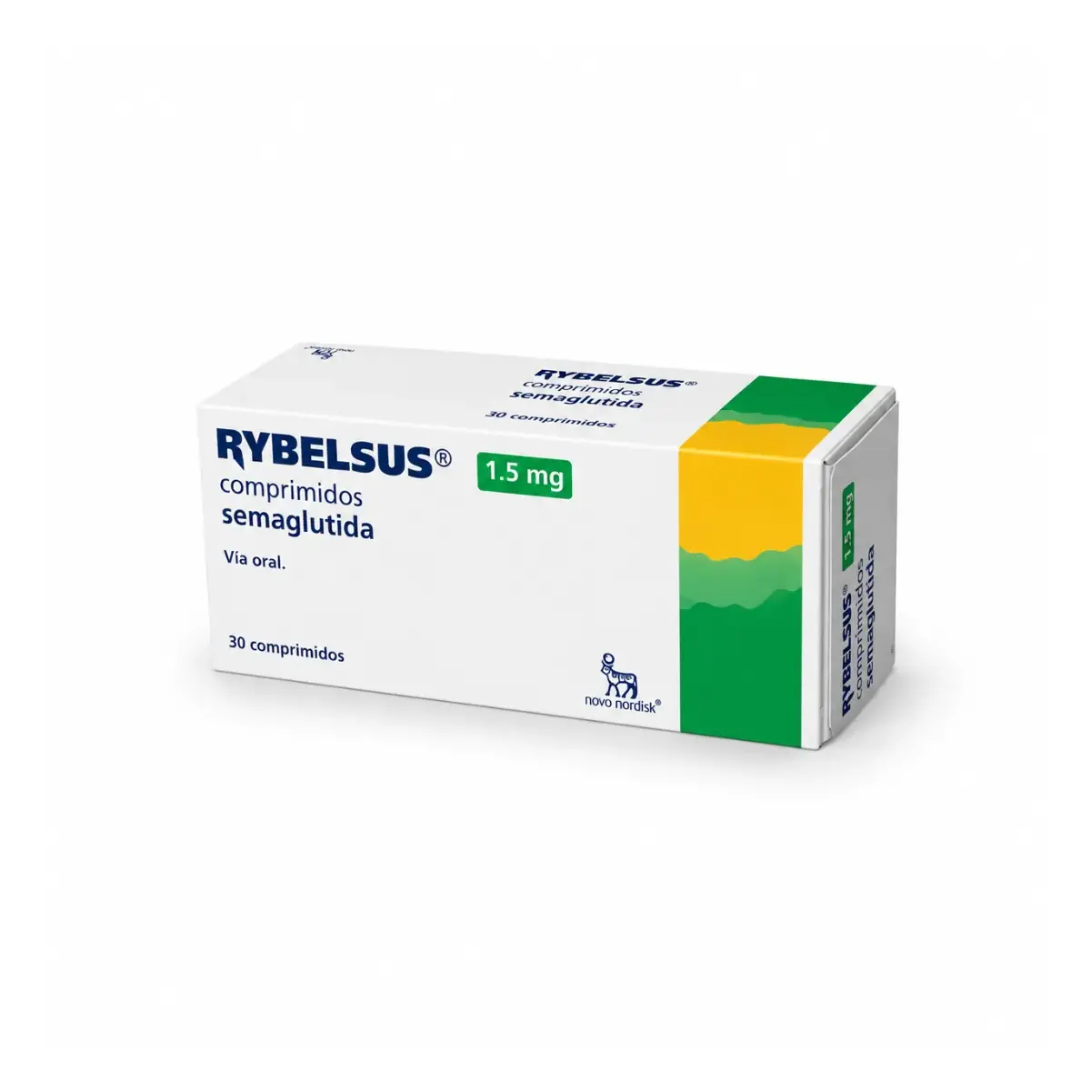 Рибелсус (Rybelsus) — семаглутид 1,5 мг, таблетки, 30 таблеток