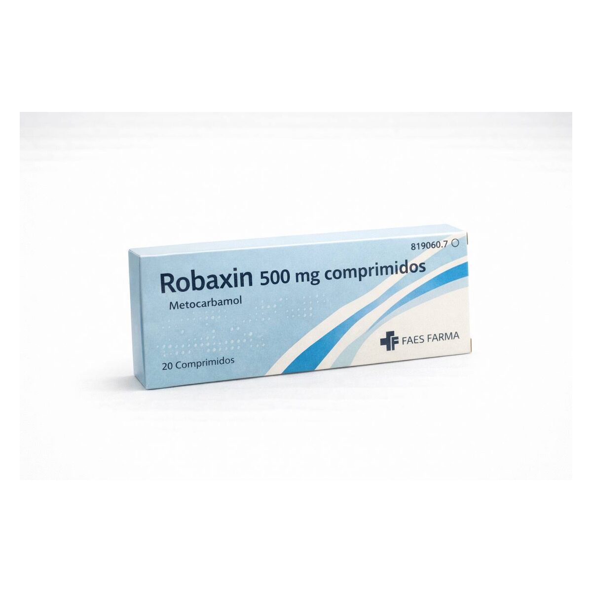 Робаксин (Robaxin) — метокарбамол 500 мг, таблетки, 20 таблеток