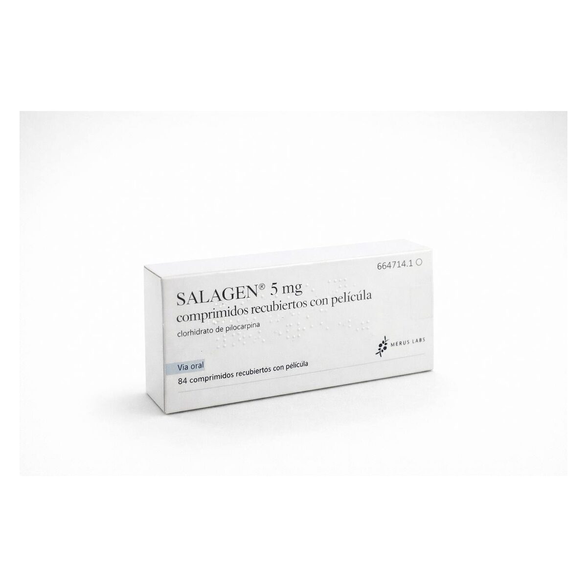 Салаген (Salagen) — пилокарпина гидрохлорид 5 мг, таблетки, 84 шт.