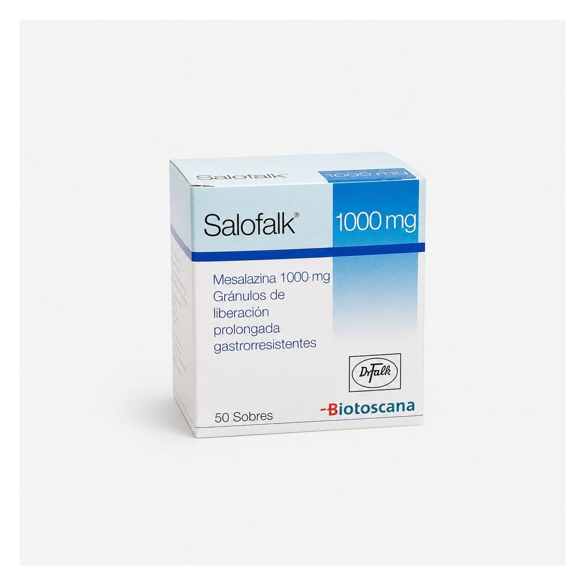 Салофальк (Salofalk) — Месалазин, 1000 мг, гранулы, 50 саше