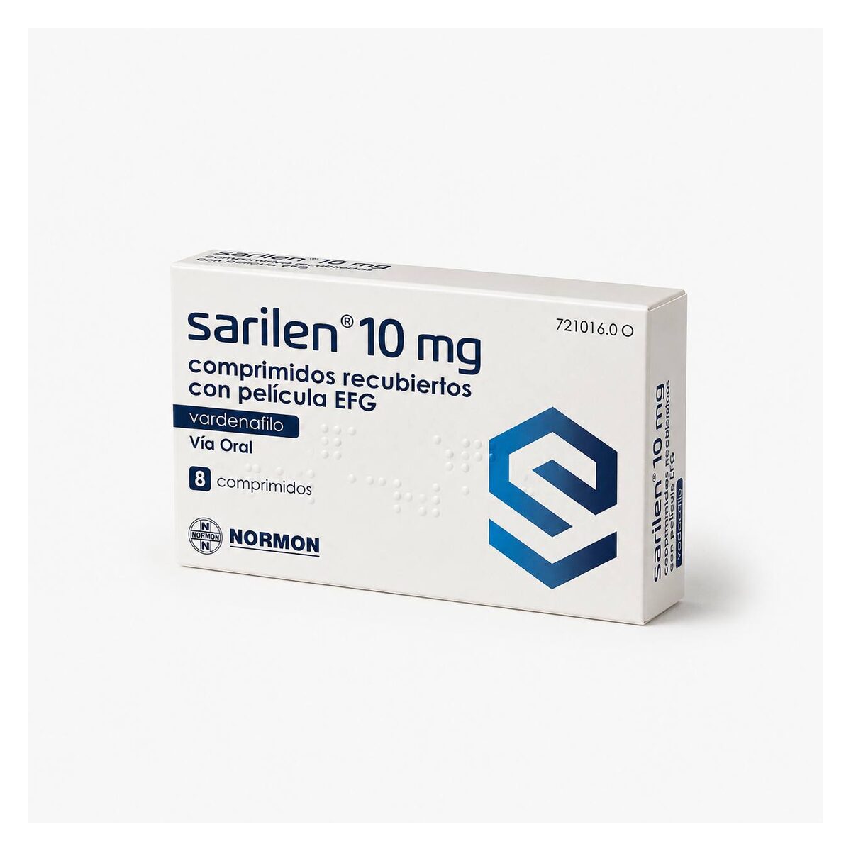 Сарилен (Sarilen) — варденафил 10 мг, таблетки, 8 таблеток
