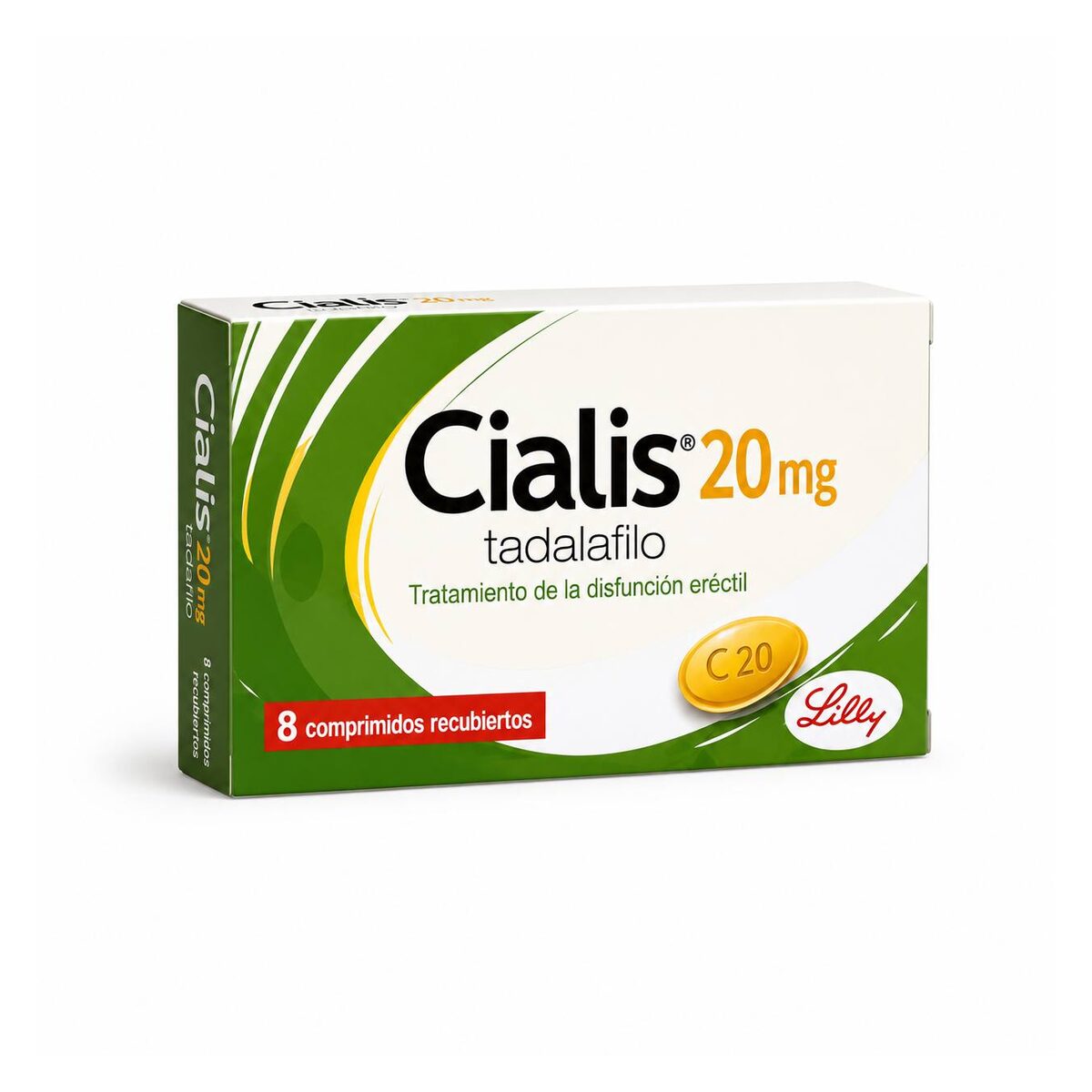 Сиалис (Cialis) — тадалафил 20 мг, таблетки покрытые плёночной оболочкой, 8 шт