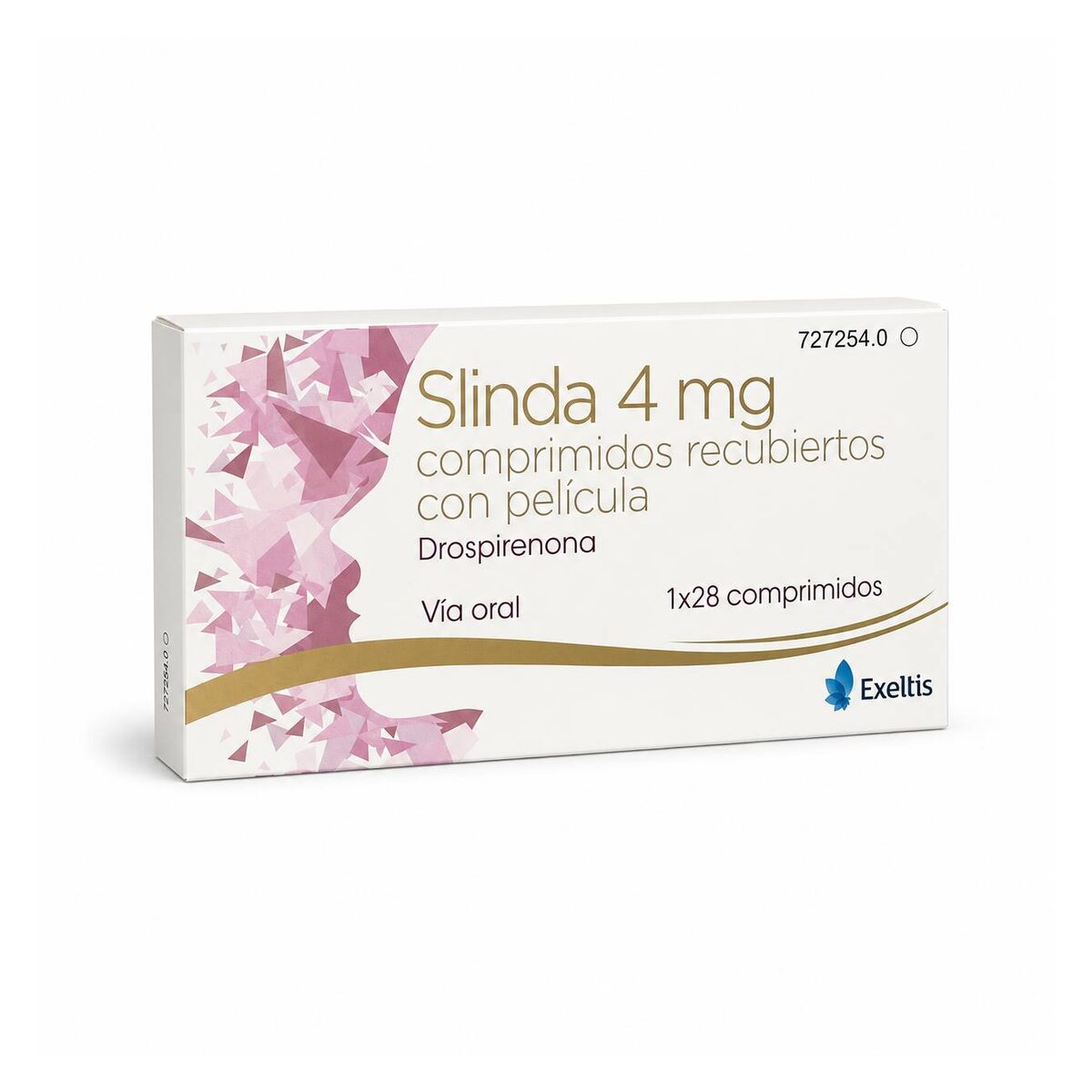 Слинда (Slinda) — дроспиренон 4 мг, таблетки, 28 таблеток