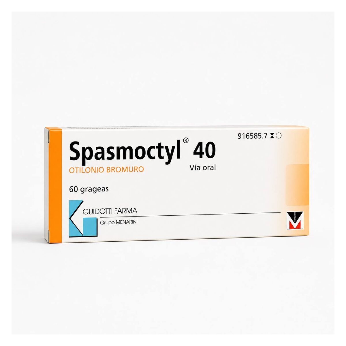 Спазмоктил (Spasmoctyl) 40 мг — драже с отилония бромидом, 60 шт