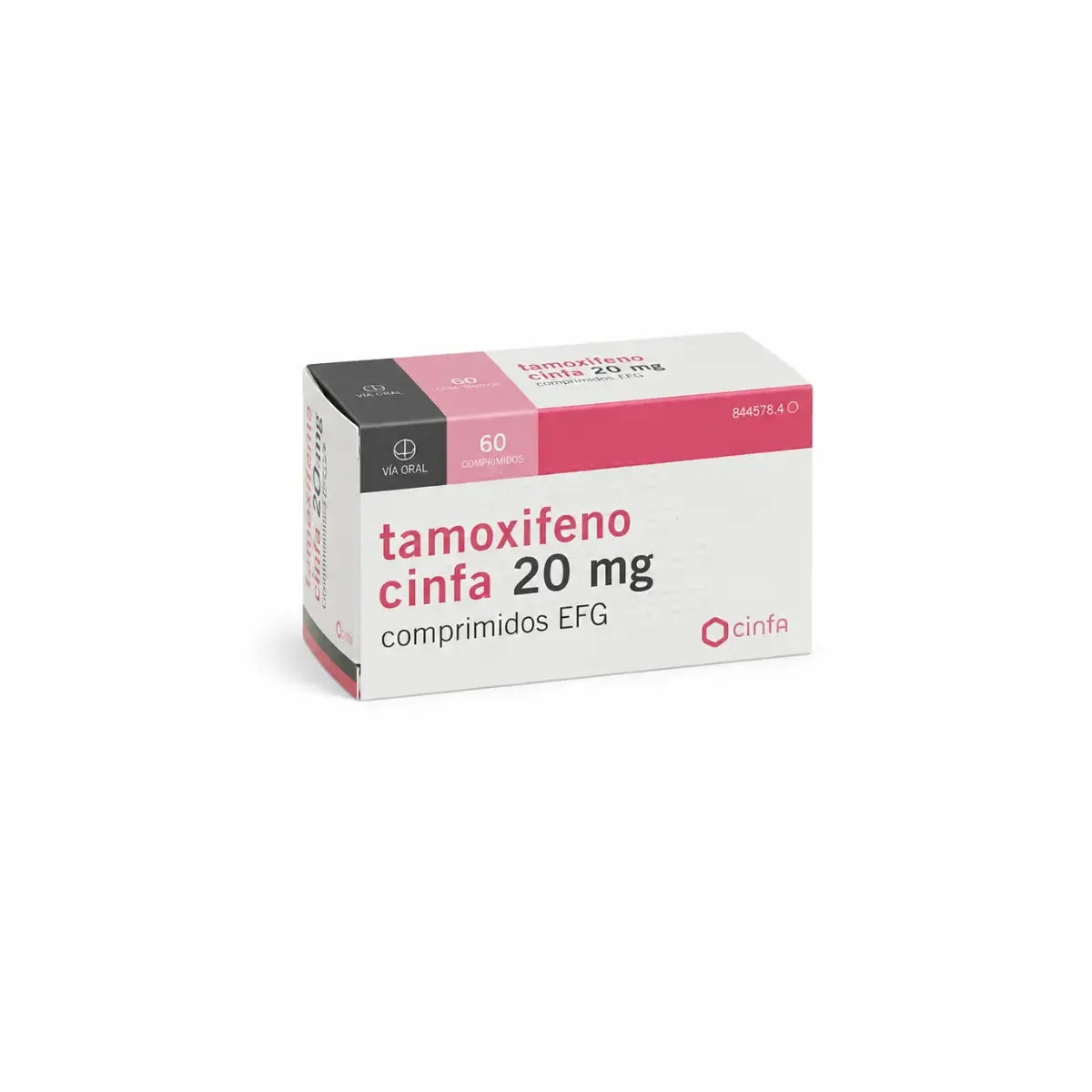 Тамоксифен Cinfa (Tamoxifeno Cinfa) — 20 мг, таблетки, 60 шт
