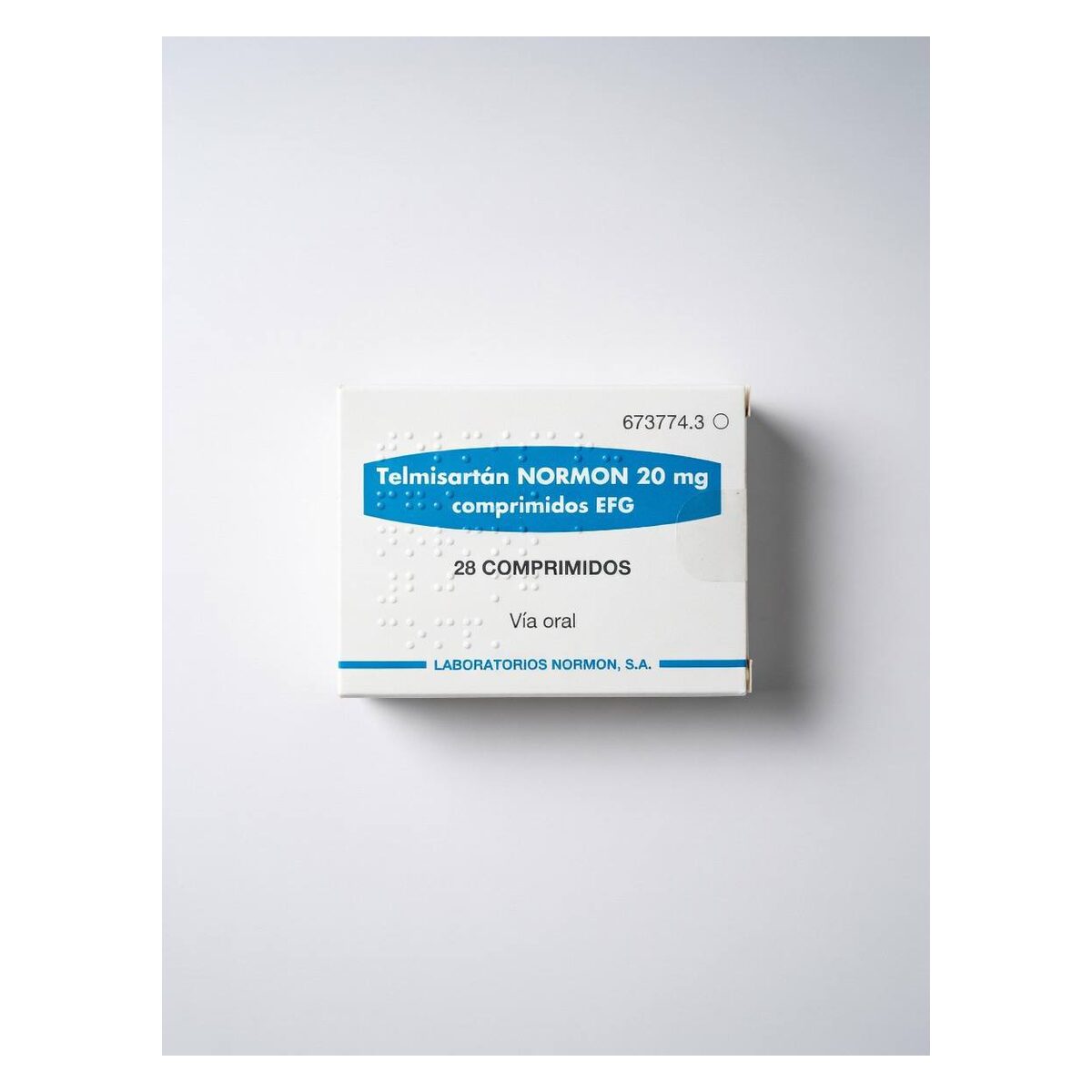 Телмисартан Нормон (Telmisartan NORMON) 20 мг — 28 таблеток