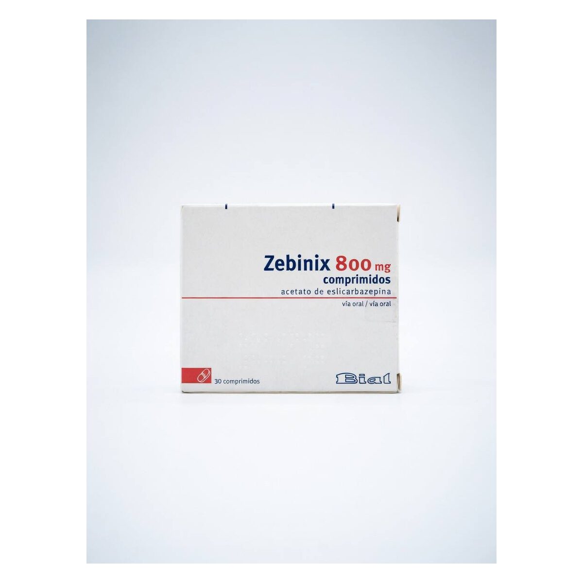 Зебиникс (Zebinix) — эсликарбазепина ацетат 800 мг, таблетки, 30 шт